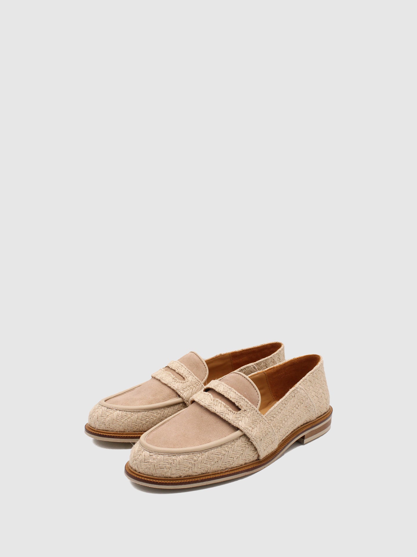 JJ Heitor Beige Sling-Back Shoes